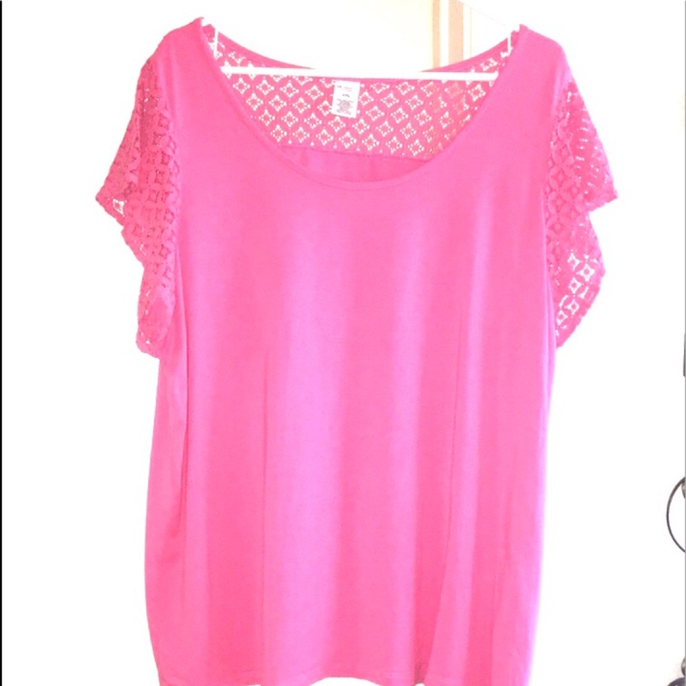 4/25 Liz Claiborne Short Sleeve Top XXL